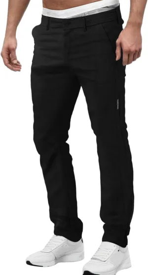 2023 Men's Fashion Stretch Dress Pants Slim Fit Plaid Pants Business Suit Pants Casual Golf Pants Plus Size Stylish Trousers