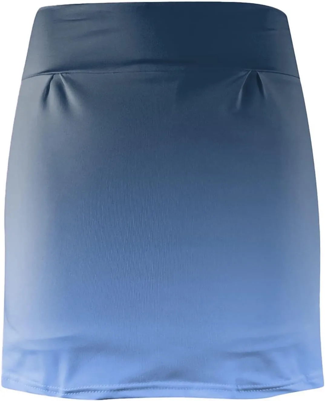 2025 Women Gradient Colour Skirt Shorts Ladies Pleated Tennis Skirts Short Regular Fit Fake Two Piece Half Trouser