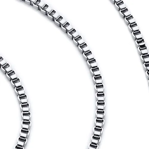 36 Inch 3mm Stainless Steel Rolo Link Chain Necklace