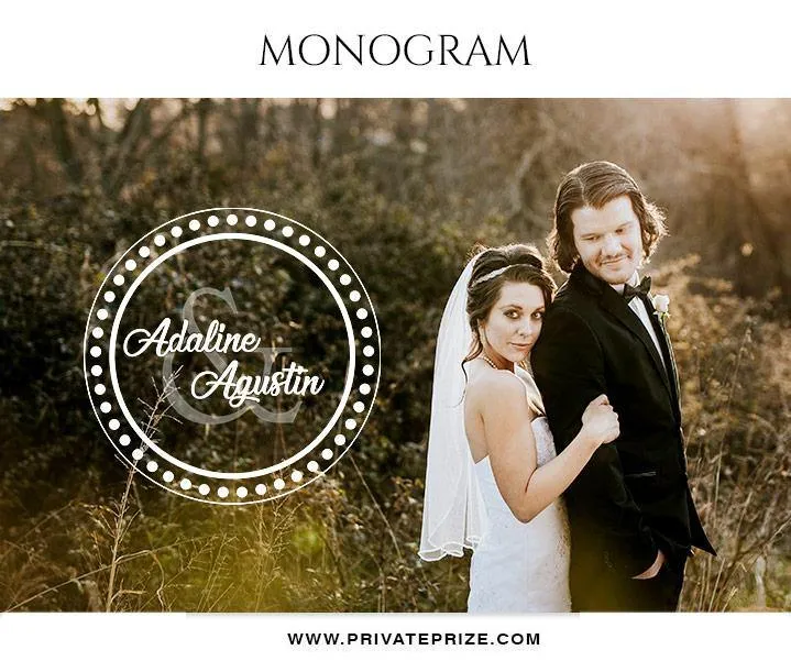 Adaline And Agustin - Wedding Monograms