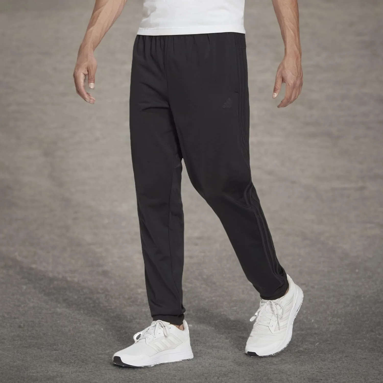 adidas Men's Essentials 3-Stripes Tricot Jogger Pants
