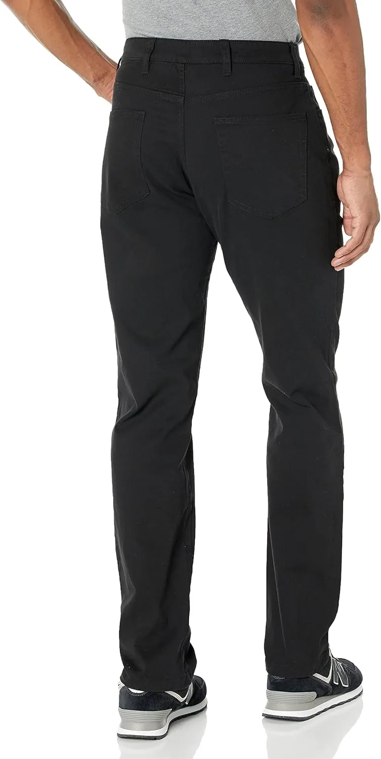 Amazon Essentials Men's Chinos, Athletic Fit, Work Pants, 5-Pocket, Comfort Stretch