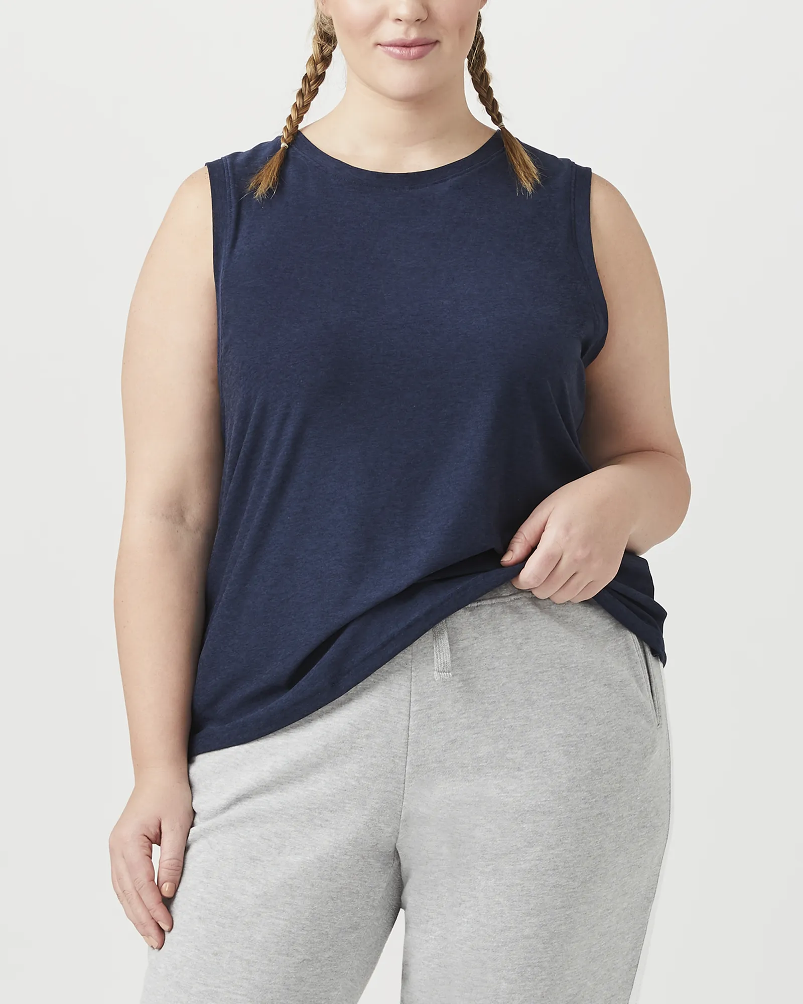 Andi Muscle Tank | Navy