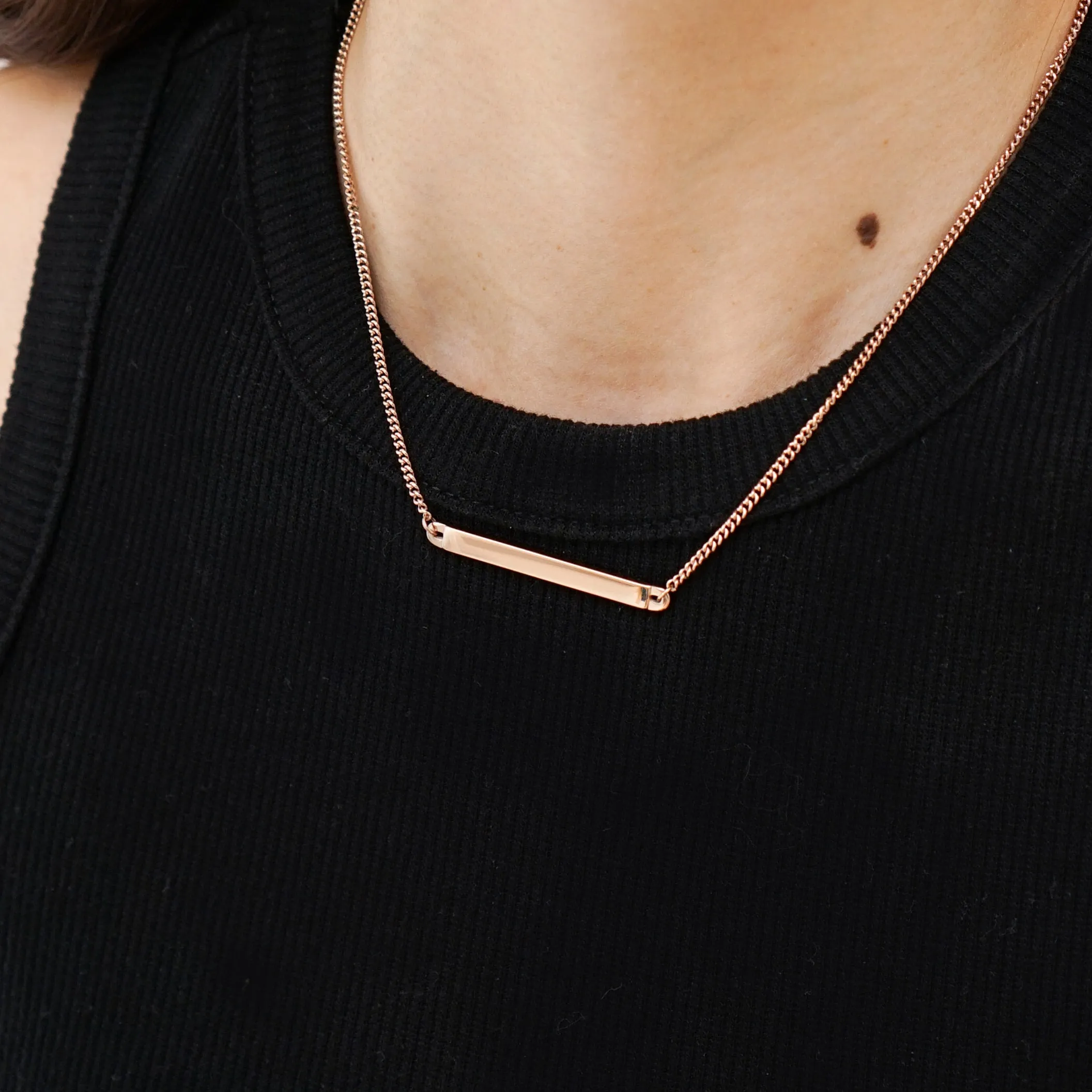 Baylor Bar Necklace