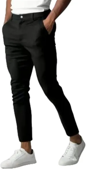 Bizgent Active Chinos, High Elasticity Slim Fit Pants for Men, Classic-Fit Wrinkle Resistant Comfort Stretch Work Pants