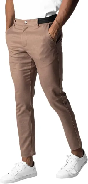Bizgent Active Chinos, High Elasticity Slim Fit Pants for Men, Classic-Fit Wrinkle Resistant Comfort Stretch Work Pants