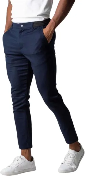 Bizgent Active Chinos, High Elasticity Slim Fit Pants for Men, Classic-Fit Wrinkle Resistant Comfort Stretch Work Pants
