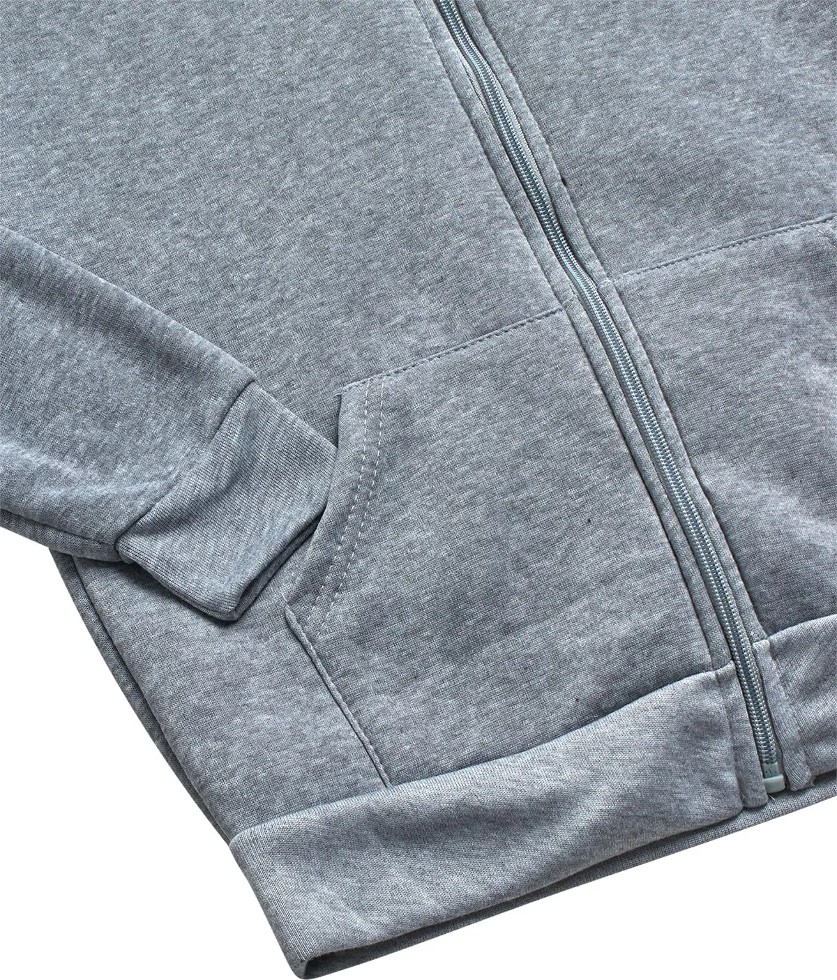 Boys' Sherpa Fleece Jogger Set - 2 Piece Basic Full Zip Fully Sherpa Lined Hoodie and Sweatpants (Size: 8-18)
