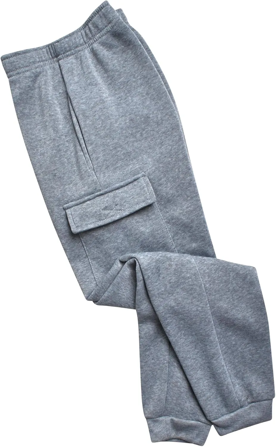 Boys' Sherpa Fleece Jogger Set - 2 Piece Basic Full Zip Fully Sherpa Lined Hoodie and Sweatpants (Size: 8-18)