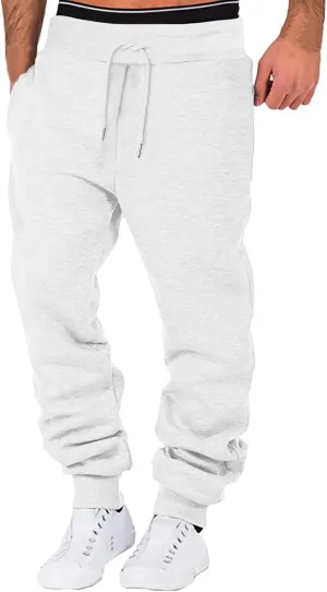 Cargo Sweatpants for Men Mens Lounge Pants Pants for Workout Running Training Jogging Gym Mens Jogger Sweatpants with