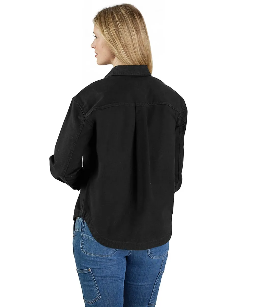 Carhartt Women's Heavyweight Duck Overshirt - Black