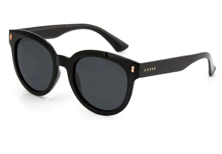 Carve Harpo Sunglasses Black smoke Polarised