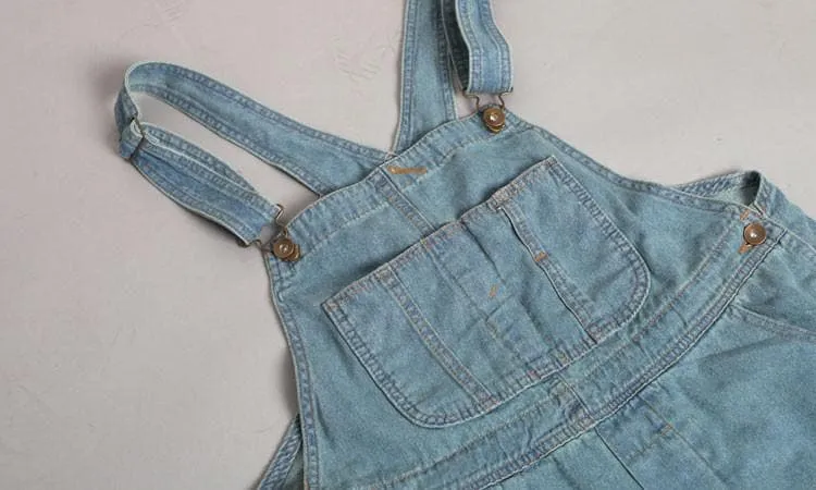 Casual Loose Denim Overalls