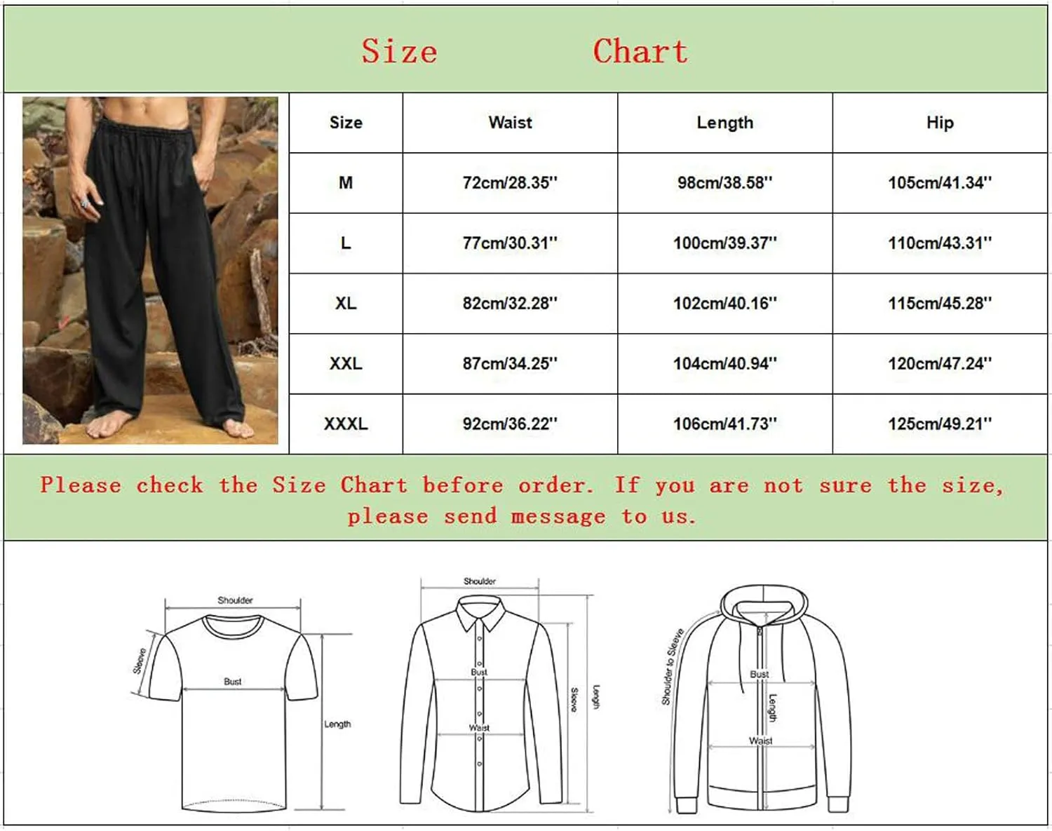 Casual Pants Men Summer Trouser Pants Casual Loose Joggers Lightweight Straight Stretch Sports Pants with Pockets
