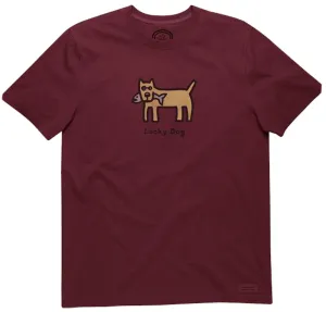 Crusher Lucky Dog T-Shirt by Life is good