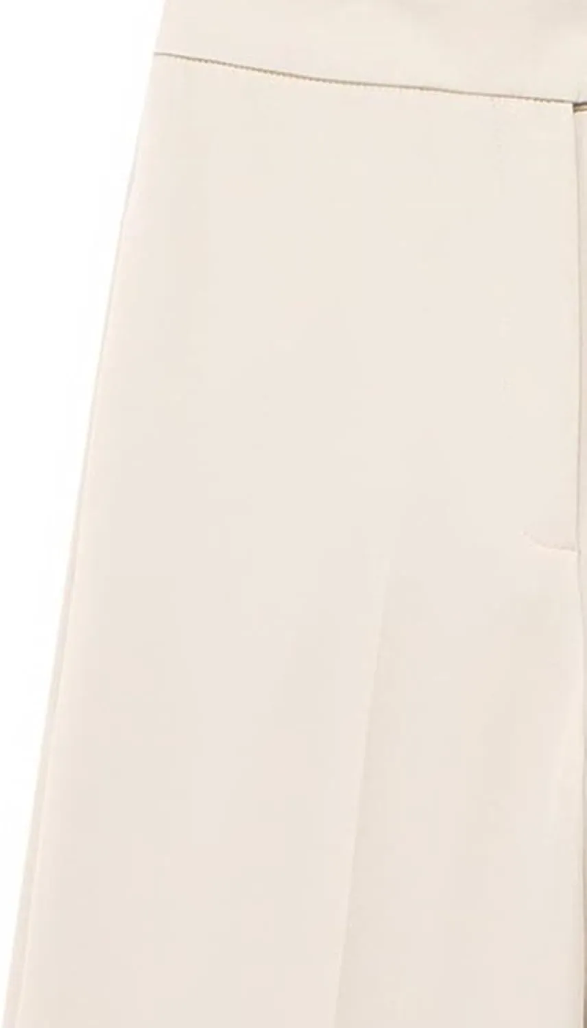 Dressy Loose Fit Pants for Women High Waist Work Office Palazzo Pants Summer Casual Wide Leg Trousers with Pockets