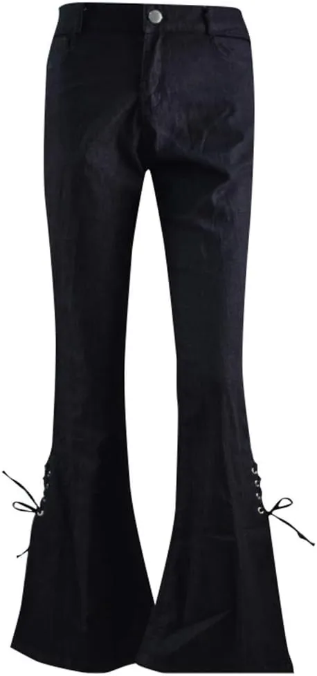 Flare Jeans for Women High Waisted Stretchy Bell Bottom Jean Plus Size Denim Pants Trendy Wide Leg Long Pant Trousers