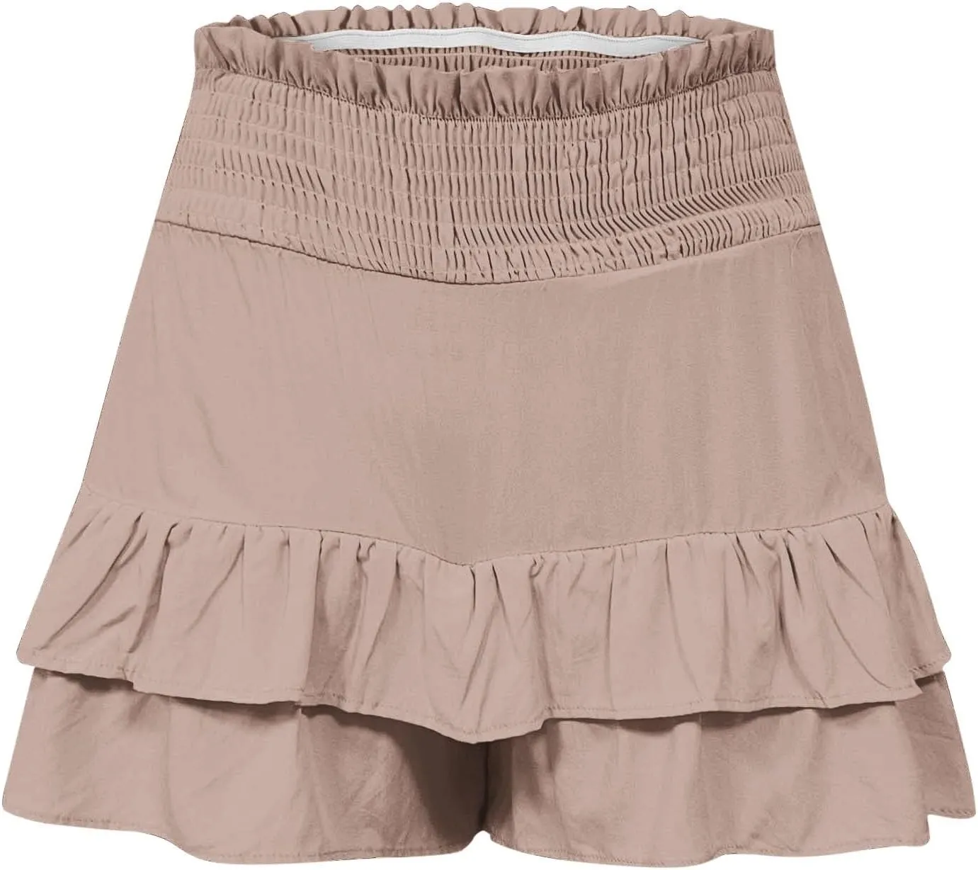 Flowy Shorts for Women Casual Boho Floral Skorts Ruffle Mini Skirts Running Tennis Butterfly Short Summer Beach Short