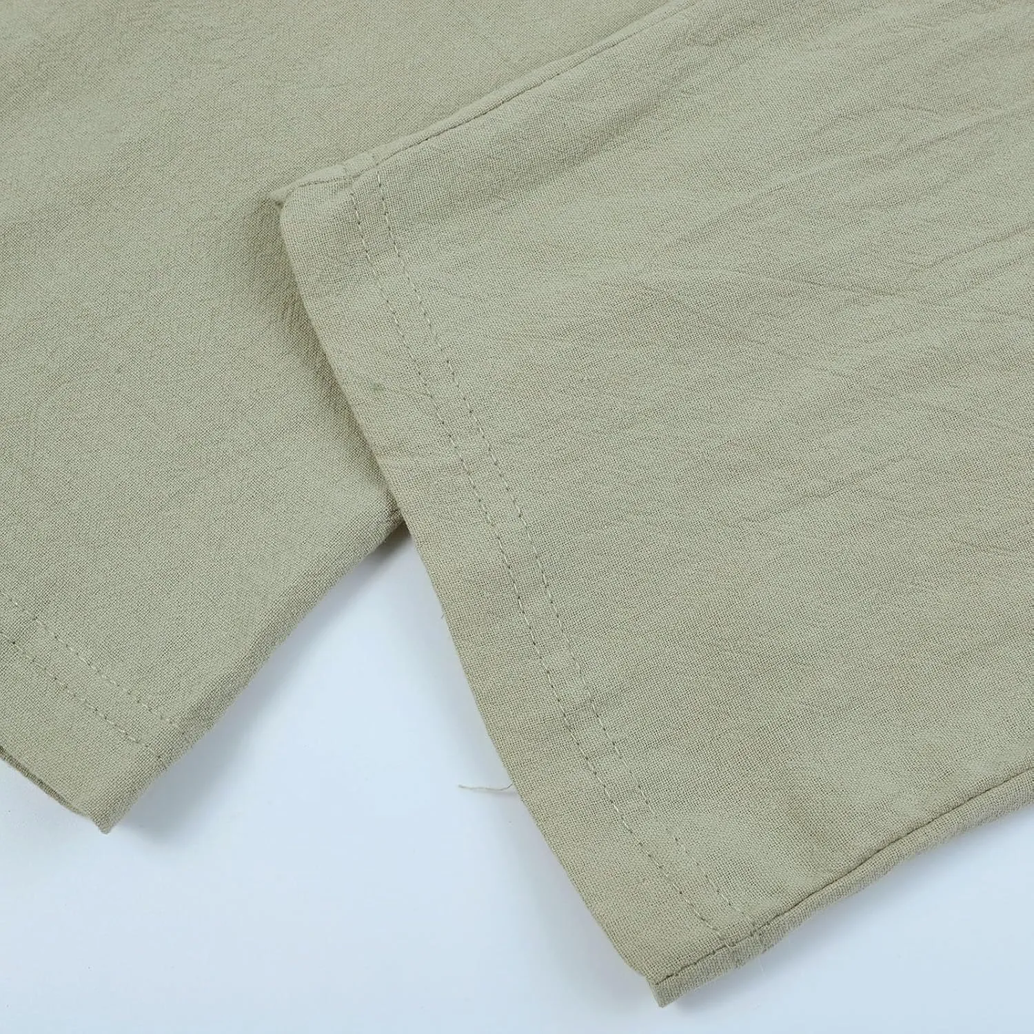 FZVYD Khaki Cargo Pants Mens Joggers Cargo Pants Fashion Casual Sweatpants Work Pants Drawstring Loose Trousers with Pockets