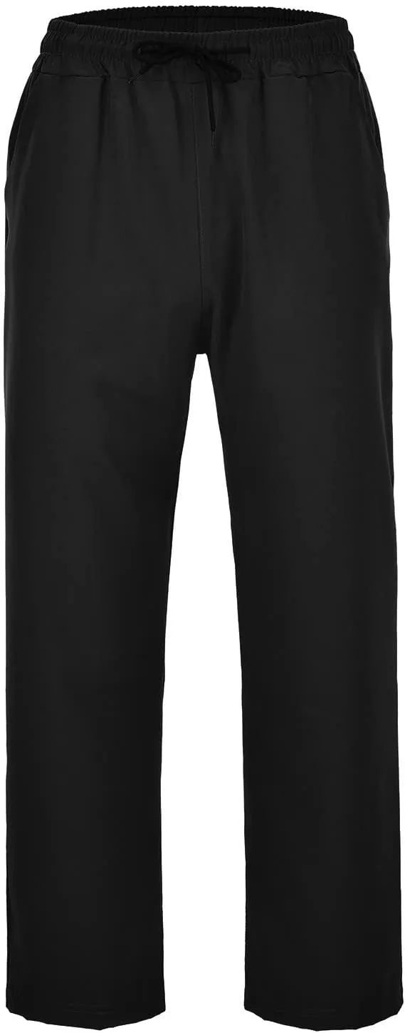 FZVYD Mens Cargo Pants Mens Joggers Cargo Pants Fashion Casual Sweatpants Work Pants Drawstring Loose Trousers with Pockets