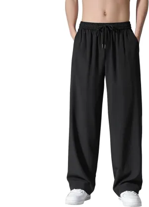 FZVYD Mens Cargo Pants Mens Joggers Cargo Pants Fashion Casual Sweatpants Work Pants Drawstring Loose Trousers with Pockets