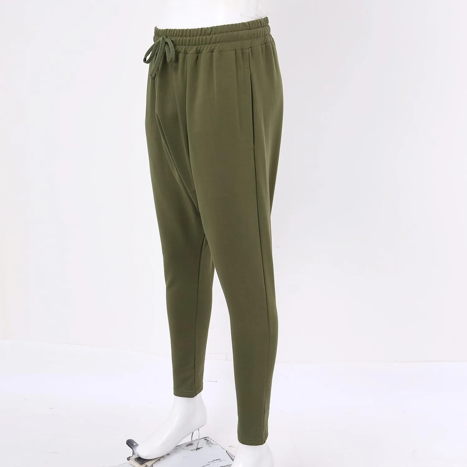 FZVYD White Cargo Pants Men Mens Joggers Cargo Pants Fashion Casual Sweatpants Work Pants Drawstring Loose Trousers Pockets
