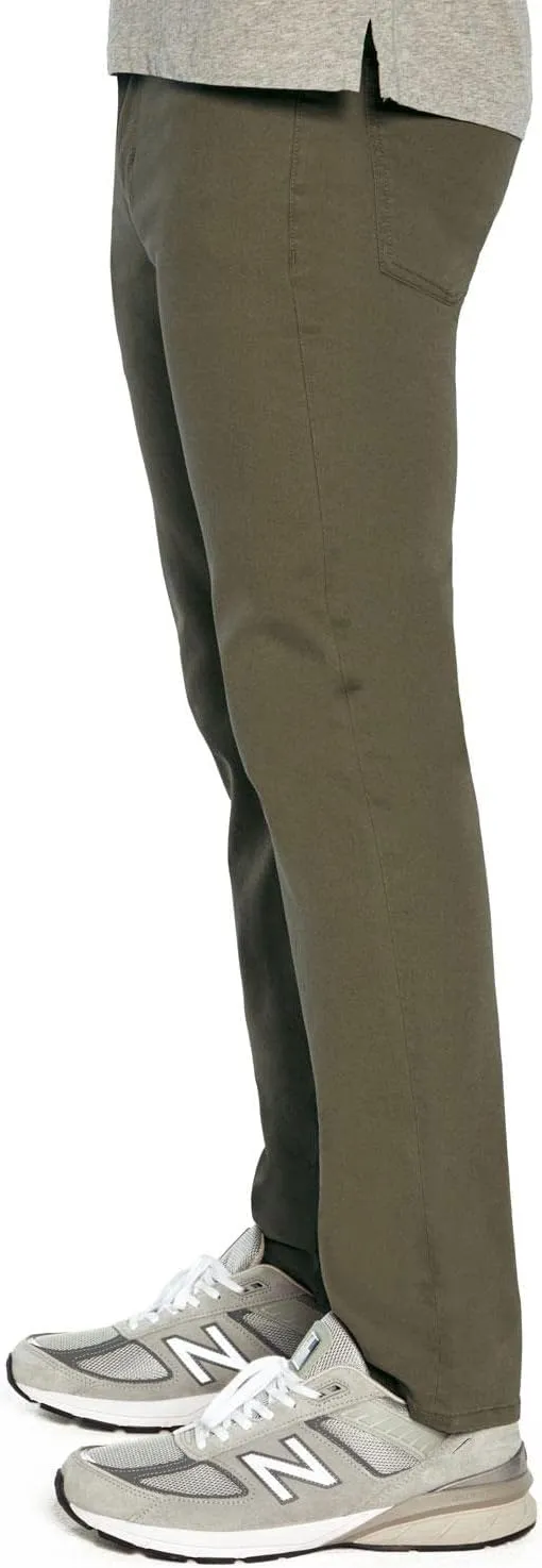 GAP Men's Slim Fit 5 Pocket Pants | Men's Twill Straight Leg Chinos