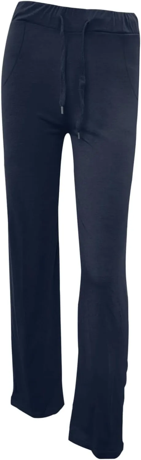 Gcvizuso High Waisted Cargo Pants for Women Drawstring Waist Wide Leg Trousers with Pockets Plus Size Solid Loose Leggings
