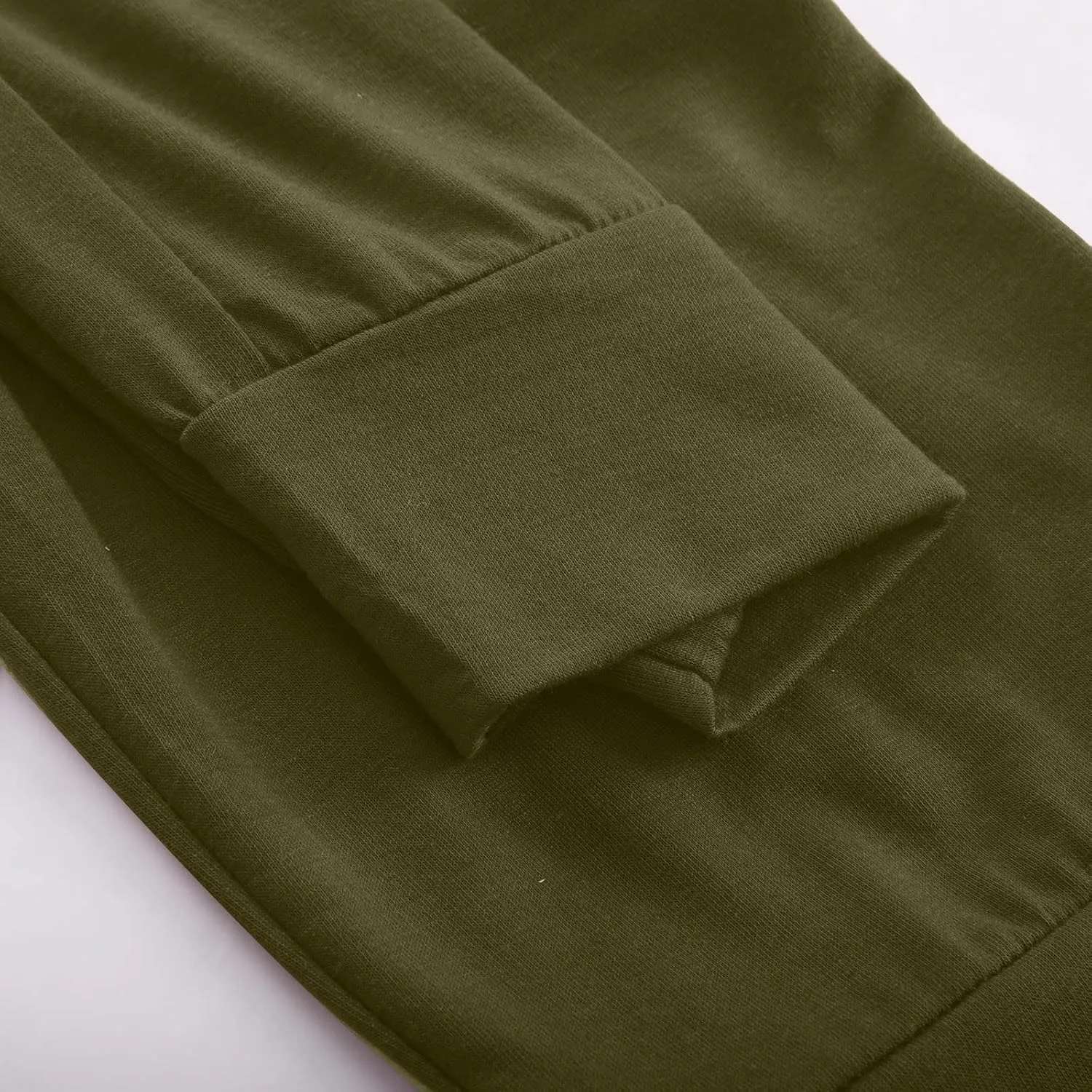 Gcvizuso High Waisted Cargo Pants for Women Drawstring Waist Wide Leg Trousers with Pockets Plus Size Solid Loose Leggings