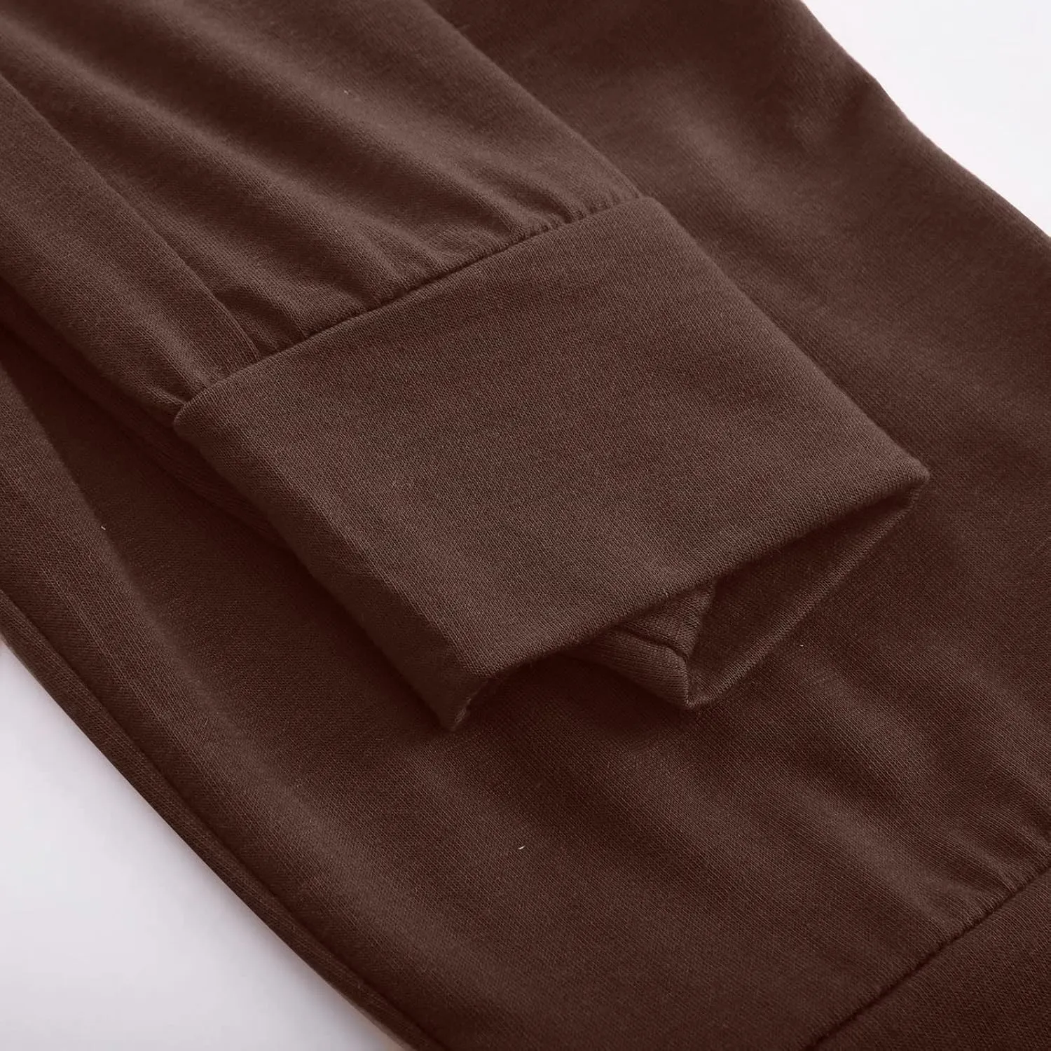 Gcvizuso High Waisted Cargo Pants for Women Drawstring Waist Wide Leg Trousers with Pockets Plus Size Solid Loose Leggings