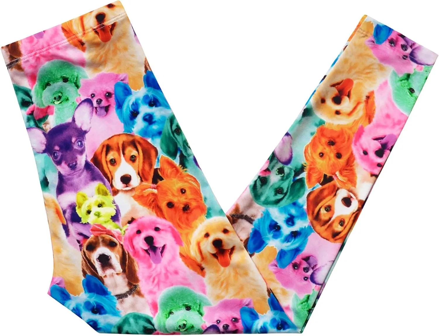Girl Unicorn Leggings Kid Rainbow Print Legging Tights Trousers Slim Long Pants