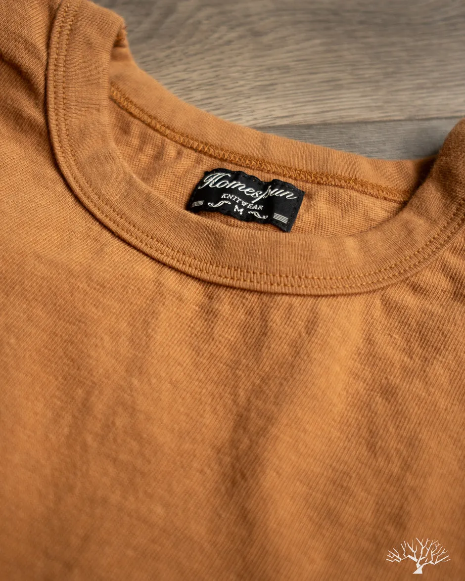 Heavyweight Slub Tee - Bronze