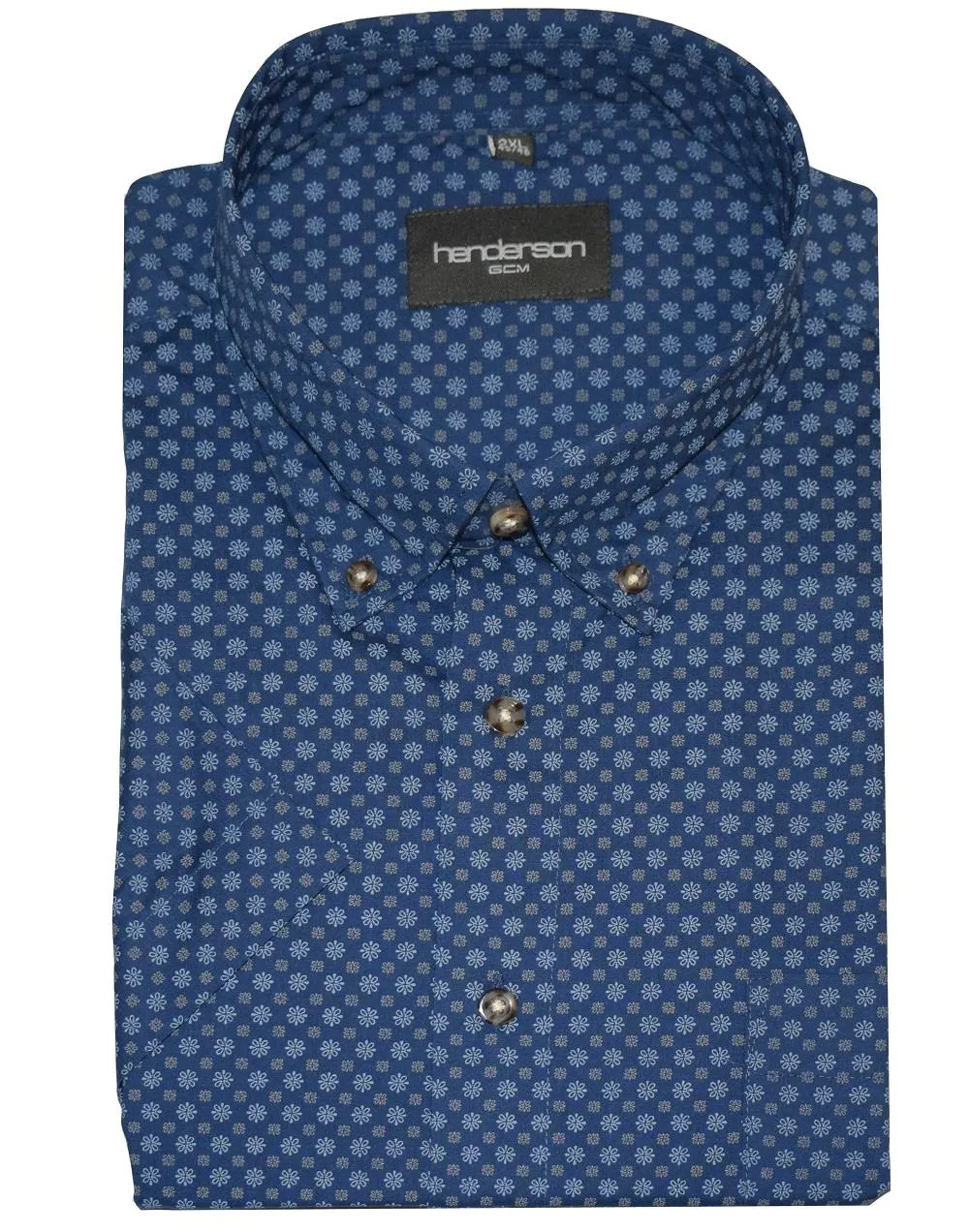 Henderson Cotton Rich SS Leisure Button Down Collar Shirts (SS19)
