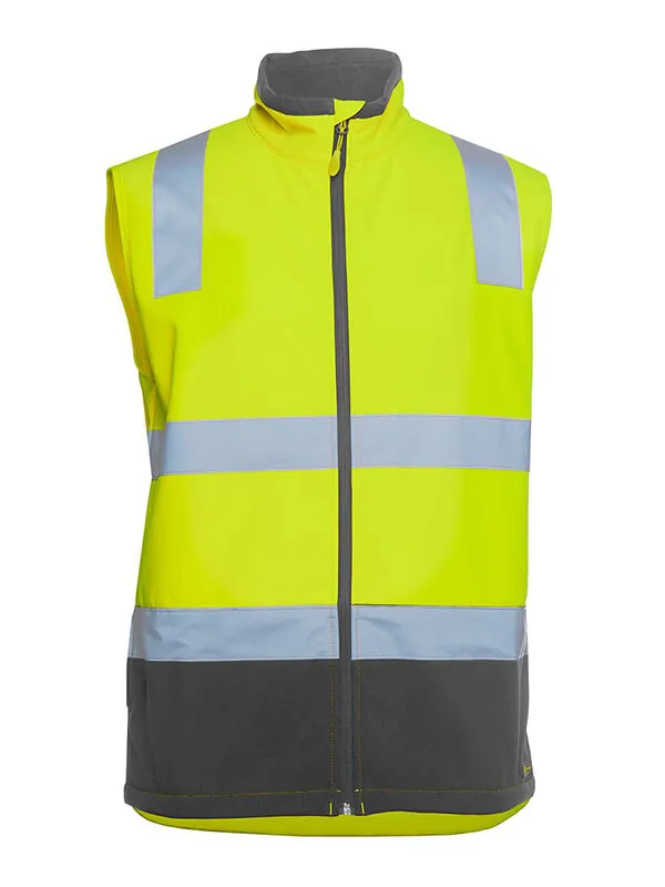 JBs Wear Hi Vis D N Water Resistant Softshell Vest (6DWV)