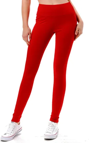 Jvini Women's High Waist Sporty Leggings with Tech Pockets - Striped Sport Yoga Workout Tight Pants