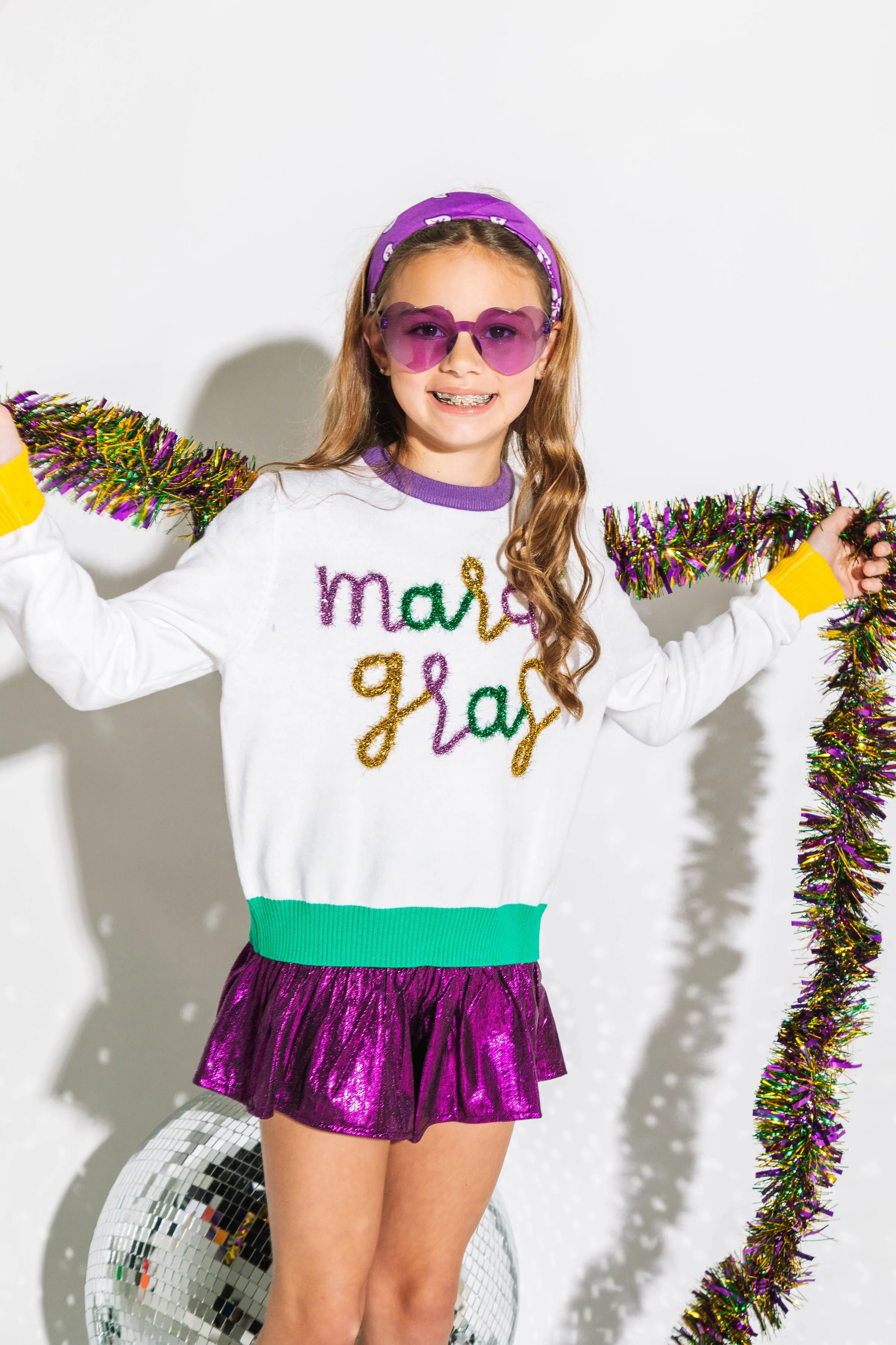 Kids Purple Swing Shorts