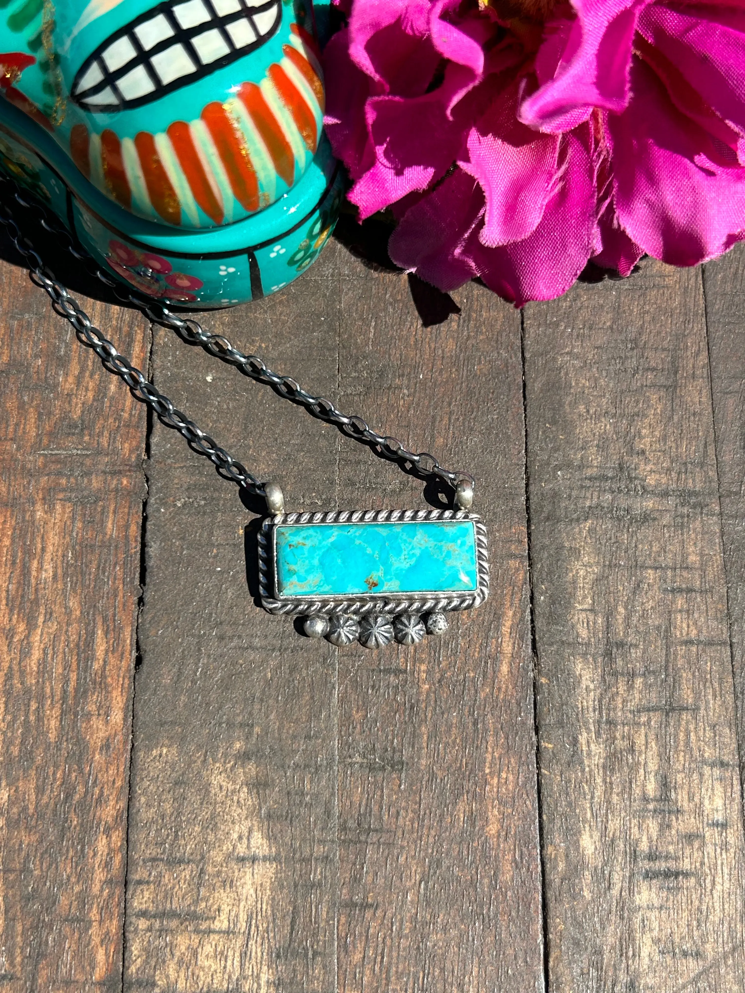 Kingman Bar Necklace #12