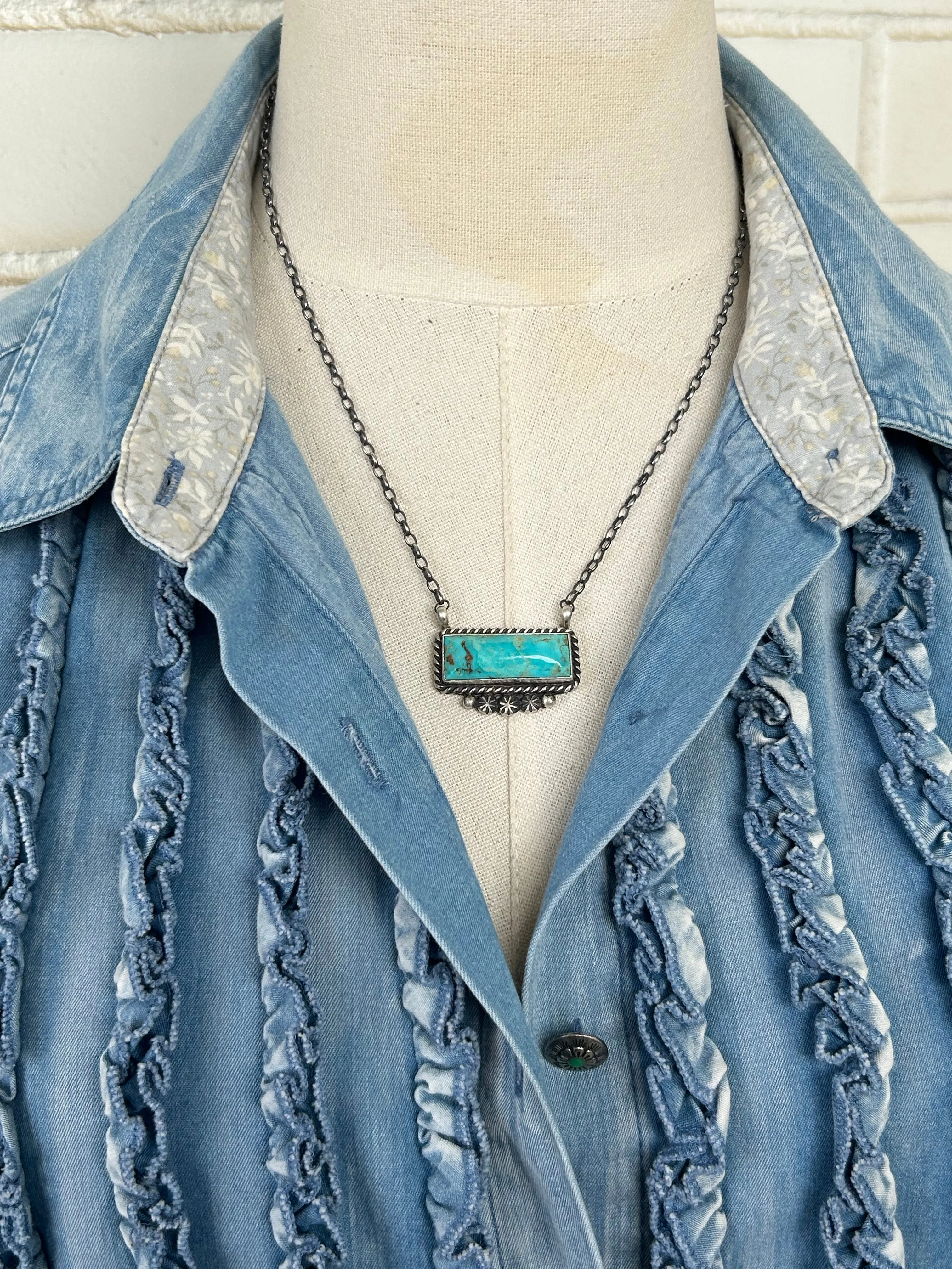 Kingman Bar Necklace #12