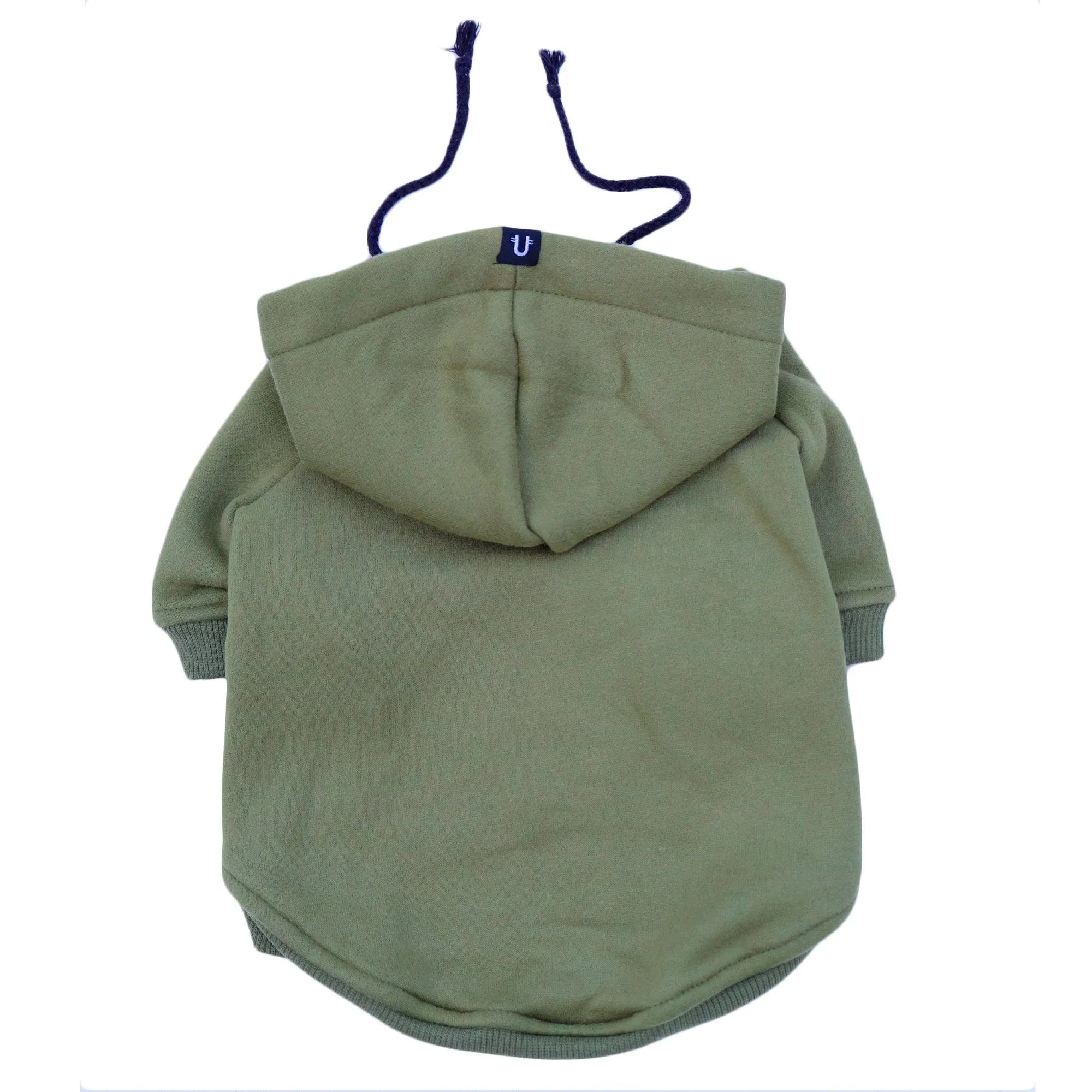 Layer Up! - Sherpa Denim dog vest   Dog Hoodie Set