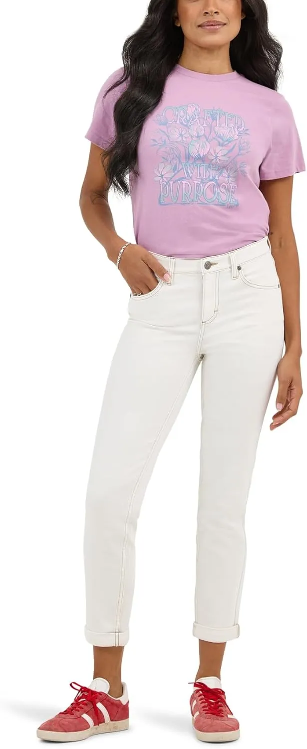 Lee Women's Legendary Mid Rise '90s Taper Jean