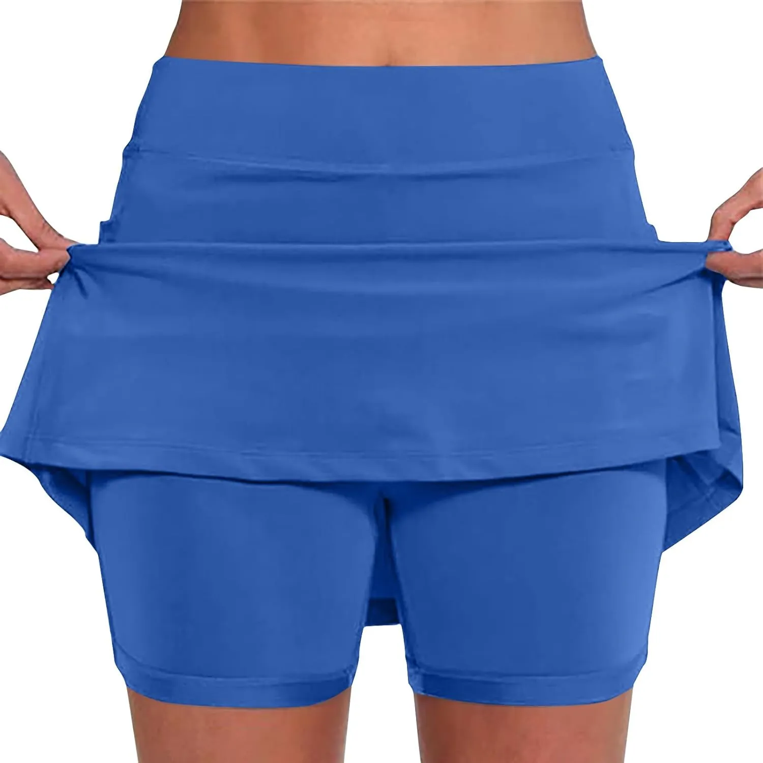 LEMONONSTORE Tennis Skirts for Women Jogger Skating Shorts Athletic Golf Skorts Skirt High Waisted Running Workout Skorts