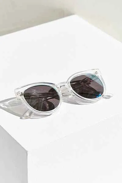 Like Wow Clear & Blue Sunglasses