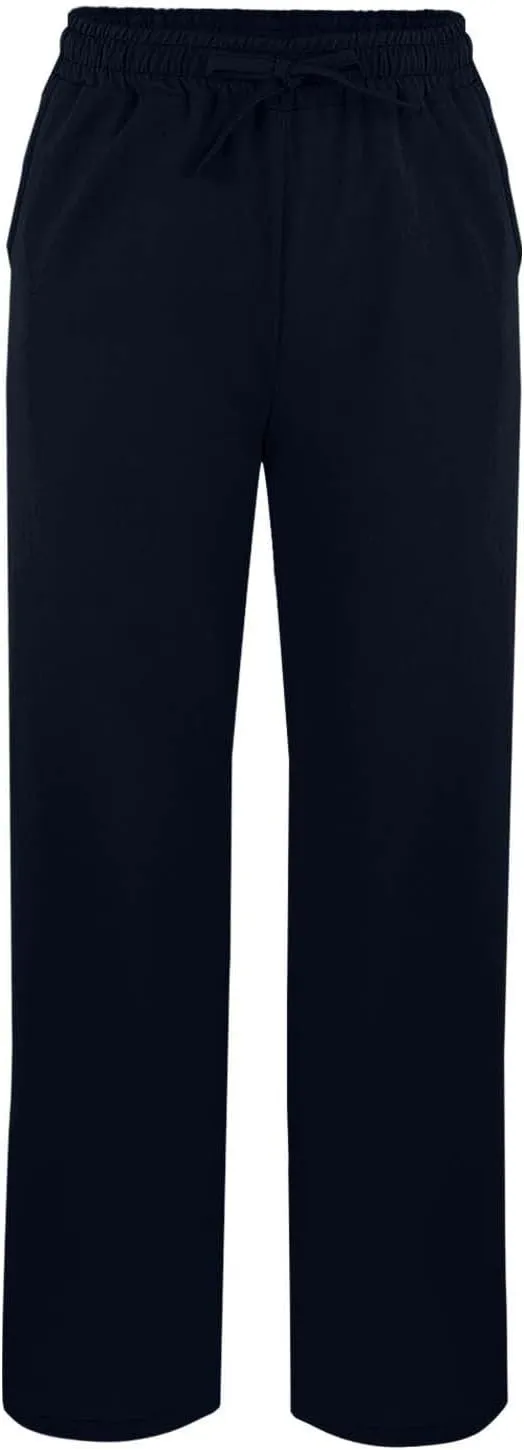 Linen Capri Pants for Women Plus Size Elastic High Waist Drawstring Cropped Pants Side Button Split Summer Trousers