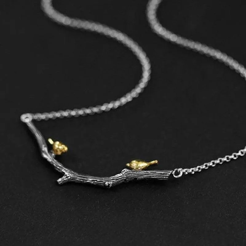 Lovely Mockingbirds Necklace