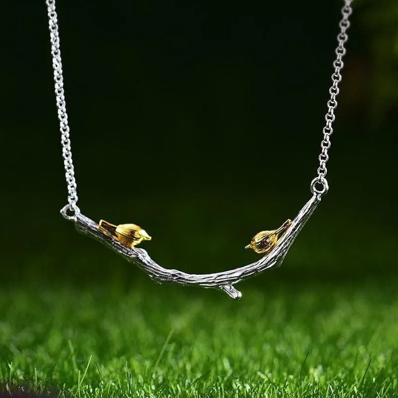 Lovely Mockingbirds Necklace
