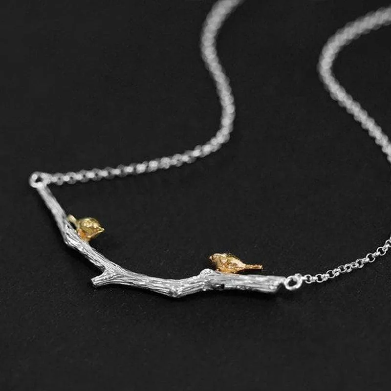 Lovely Mockingbirds Necklace
