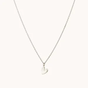 lovely necklace silver - sterling silver