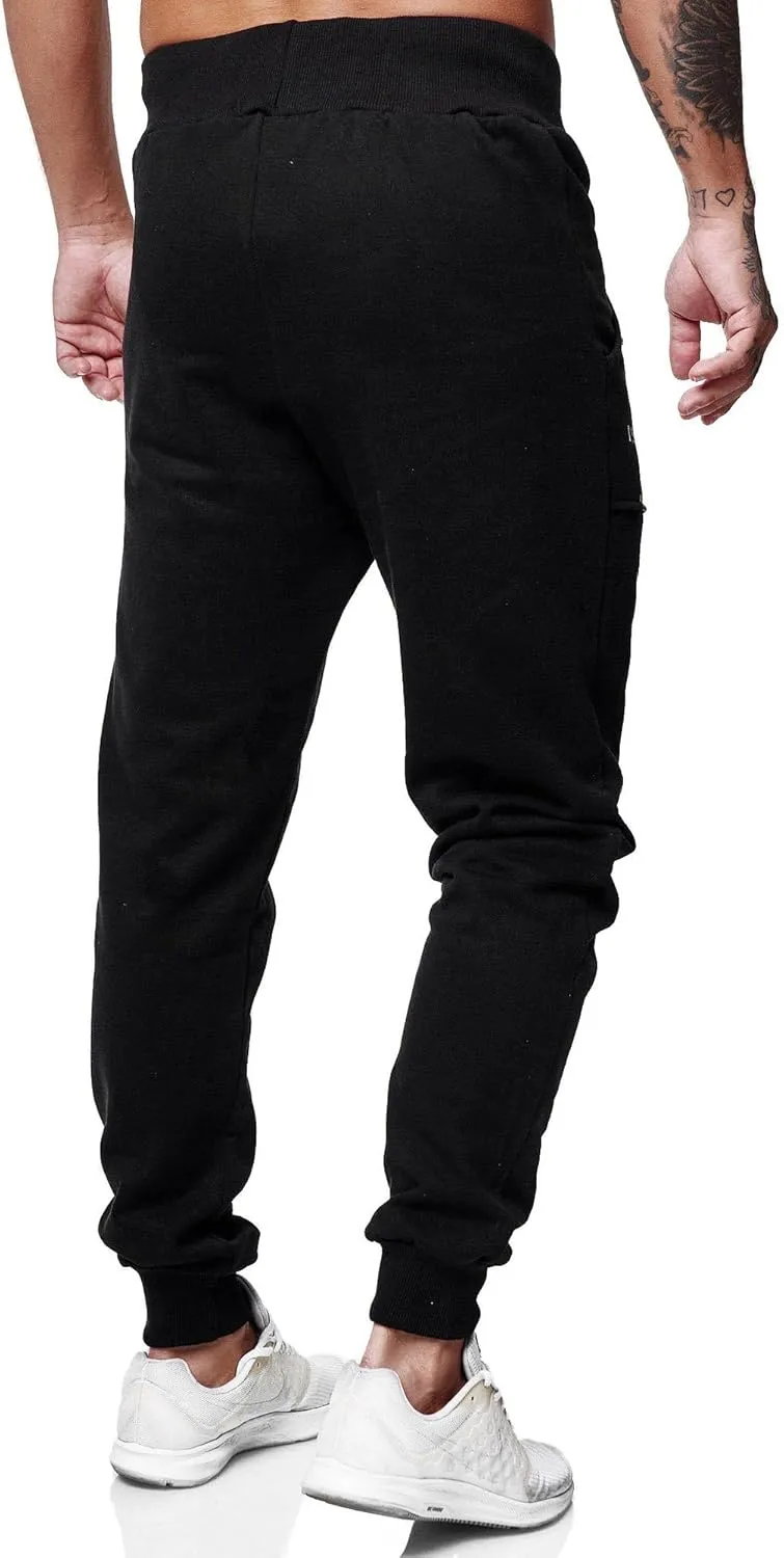Marine Royal Men's Jogger Pants, Sports Fitness Running Casual Sweatpants