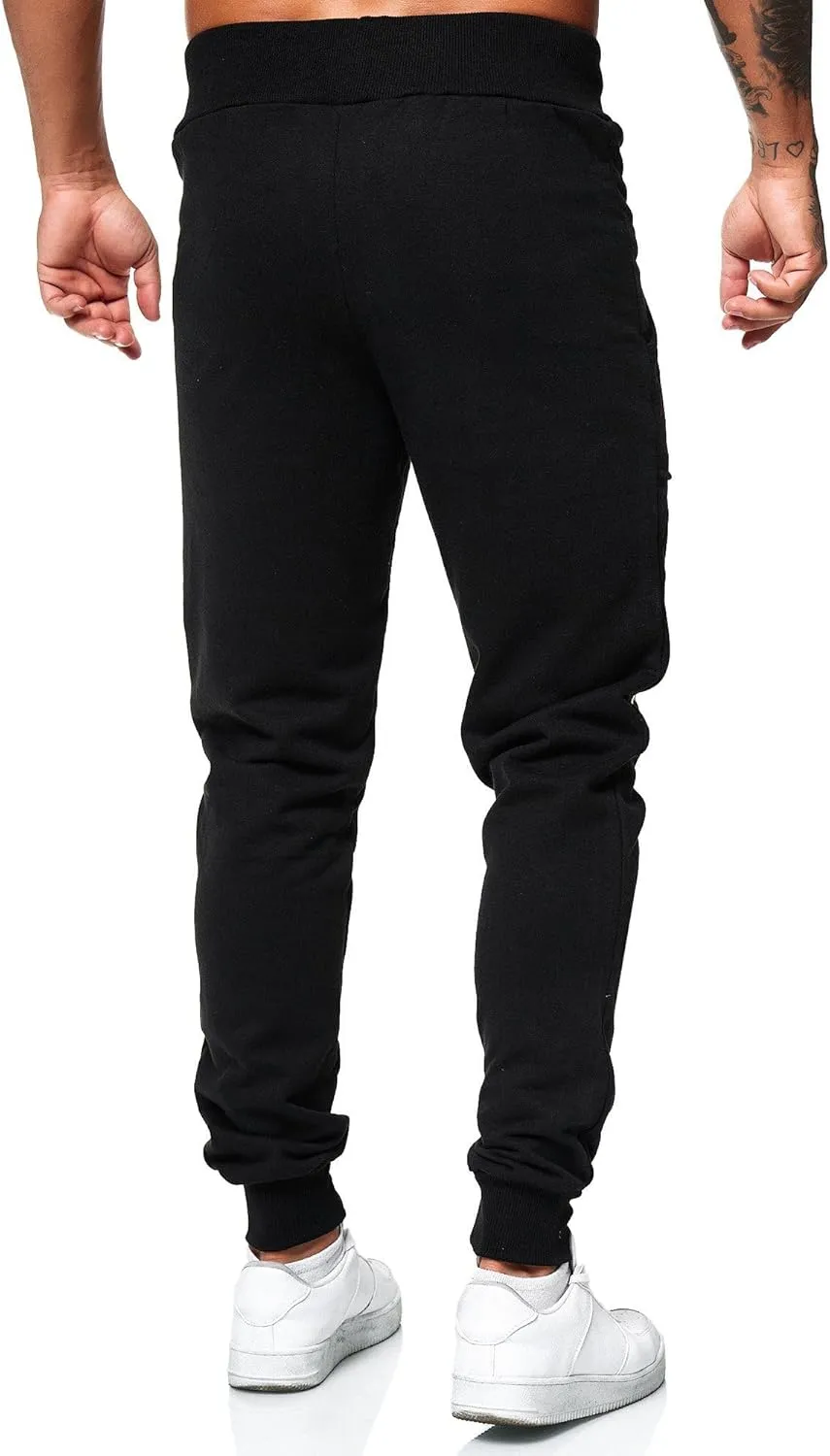 Marine Royal Men's Jogger Pants, Sports Fitness Running Casual Sweatpants