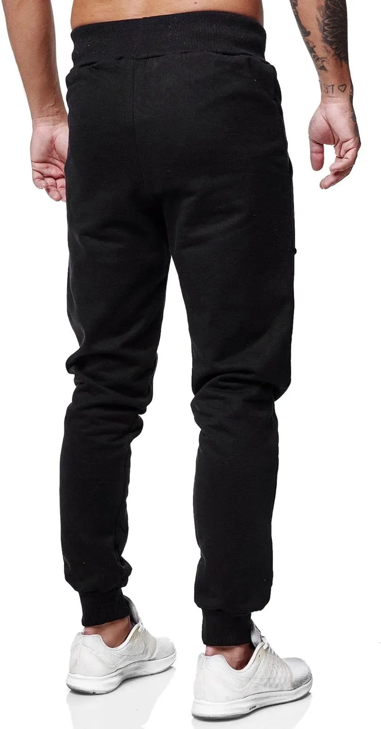 Marine Royal Men's Jogger Pants, Sports Fitness Running Casual Sweatpants